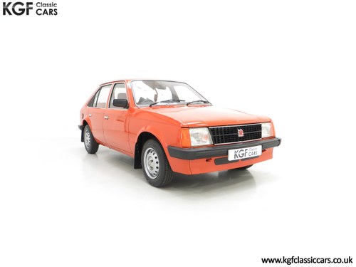 1980 The Most Incredible Mk1 Vauxhall Astra L 1300S, 10,448 Miles SOLD