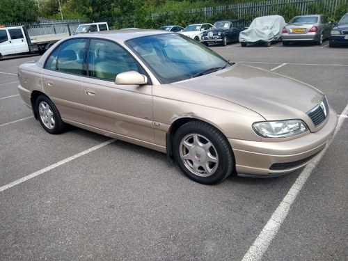 2001 Vauxhall Omega - 41,000 miles, one owner from new. For Sale by Auction