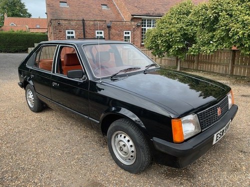 **OCTOBER ENTRY** 1982 Vauxhall Astra 1.6 For Sale by Auction