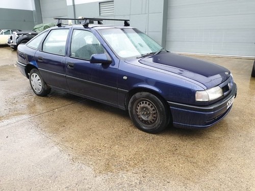 **OCTOBER ENTRY** 1995 Vauxhall Cavalier *Project* For Sale by Auction
