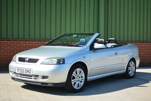 2005 Vauxhall Astra Convertible 2.0 Turbo For Sale by Auction