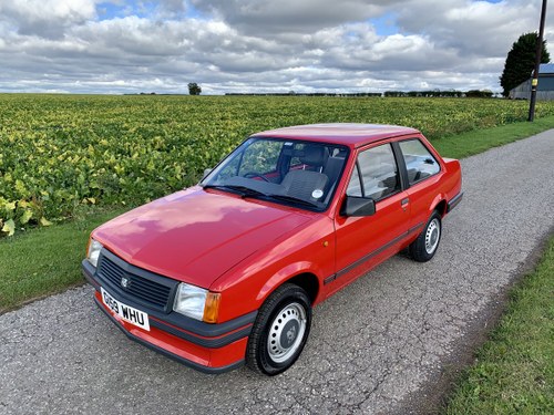 Stunning 1990 Vauxhall Nova 1.2 merit 29,848 miles from new  SOLD