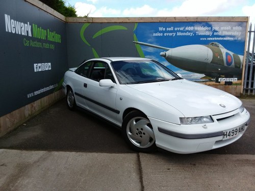 1990 Calibra 16v Physical/Online Retro sale Nov 5th For Sale by Auction