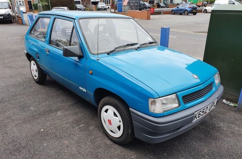 1992 VAUXHALL NOVA SPIN For Sale by Auction