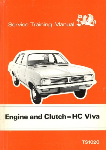 1970 Service Manual In vendita
