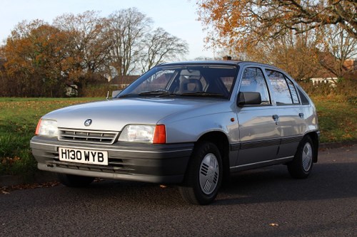 Vauxhall Astra LX 1991 - To be auctioned 26-03-21 For Sale by Auction