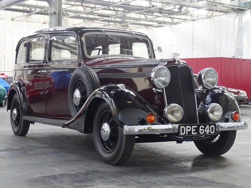 1937 Vauxhall Big Six BXL Limousine 27th April For Sale by Auction
