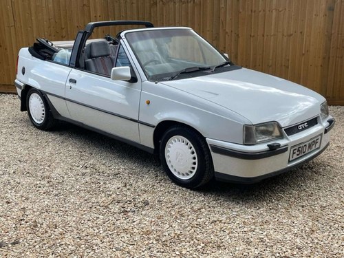 1988 Vauxhall Astra GTE Mk2 8v Convertible In vendita all'asta