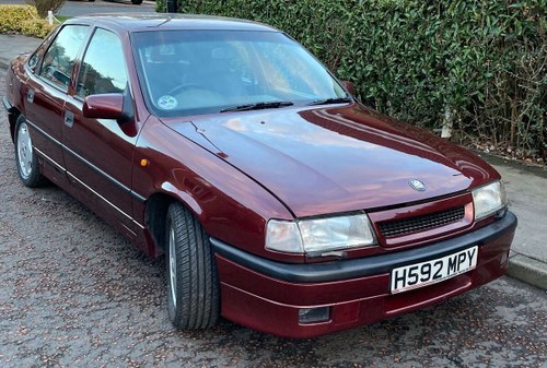1991 Regretfully Withdrawn 1990 Vauxhall Cavalier GSi 2000 16v For Sale by Auction