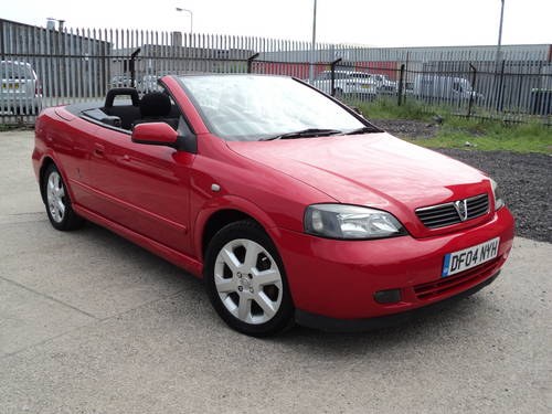 04 vauxhall astra 1.6 convertable 49.000.miles For Sale