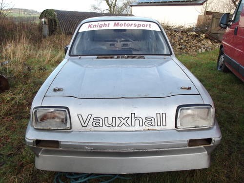 1980 Vauxhall Chevette Project with HSR Bodykit VENDUTO