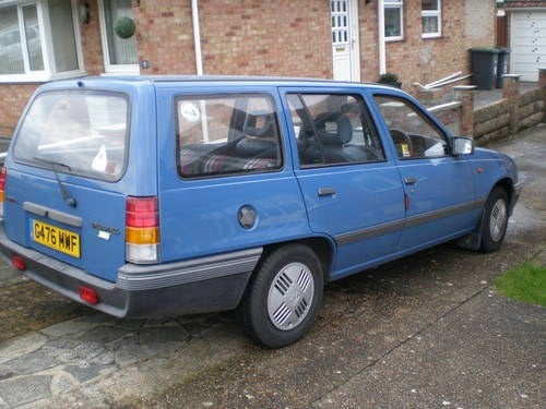 1990 Vauxhall Astra Estate 54k from new FSH SOLD