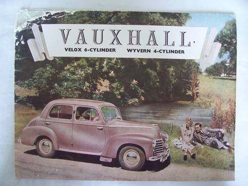 1950 Vauxhall Velox Wyvern