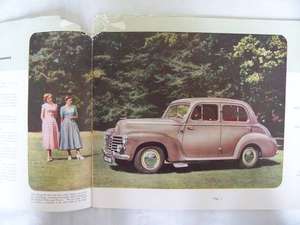 VAUXHALL VELOX-6 & WYVERN-4 SALES BROCHURE 1950 For Sale (picture 2 of 6)