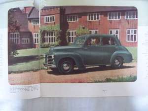 VAUXHALL VELOX-6 & WYVERN-4 SALES BROCHURE 1950 For Sale (picture 4 of 6)