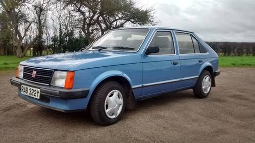 1983 One Owner Classic Vauxhall Astra In vendita all'asta