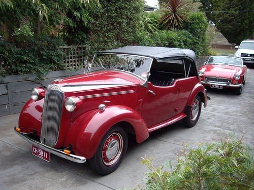Vauxhall Wyvern Caleche 1940 Australian Build For Sale