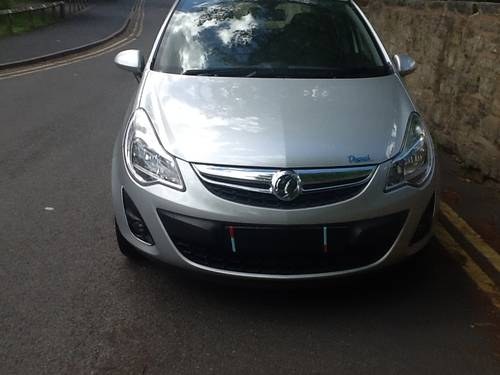 2012 Silver Vauxhall Corsa For Sale