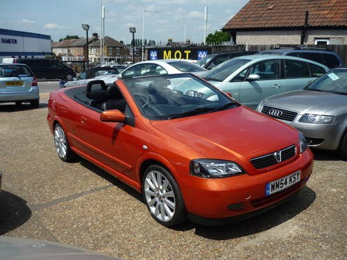 2005 Vauxhall Astra 2.2 i 16v 2dr Convertible    SOLD
