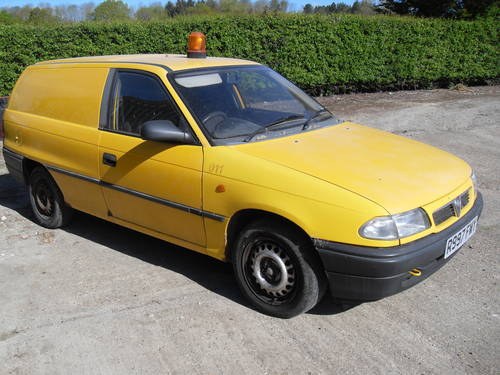 1998 Mk3 VAUXHALL ASTRA VAN - 1 owner from new For Sale