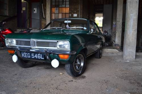 1973 Beautiful British Racing Green Vauxhall Viva For Sale