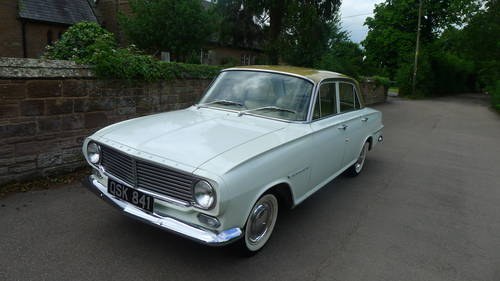 1962 Vauxhall Victor FB, only 28911 miles from new For Sale