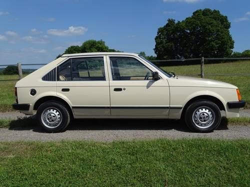 1983 Truly exceptional Mk1 Vauxhall Astra, Ex Vauxhall Heritage  SOLD