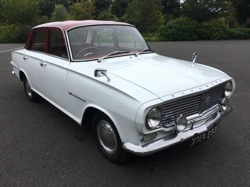 SEPTEMBER AUCTION. 1963 Vauxhall Victor FB Super For Sale by Auction