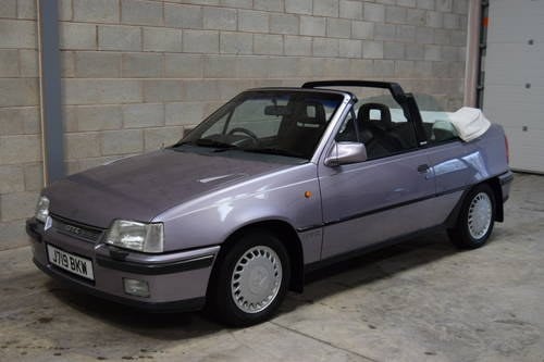1992 Vauxhall Astra GTE Convertable, Just 23562 Miles, Superb Car For Sale