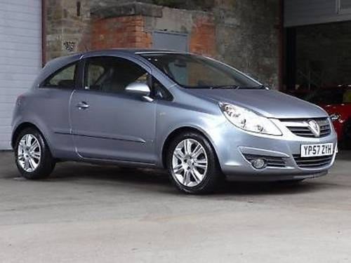 2007 Vauxhall Corsa 1.2 i 16v Design 3DR (a/c) VERKAUFT