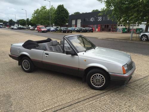 1987 Rare convertible MkII bargain. Highly useable. SOLD