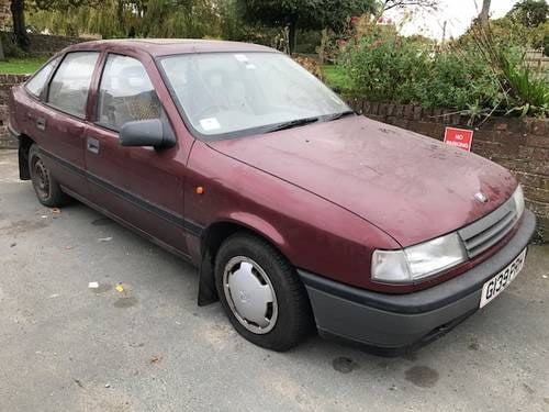 **OCTOBER AUCTION** 1990 Vauxhall Cavalier For Sale by Auction
