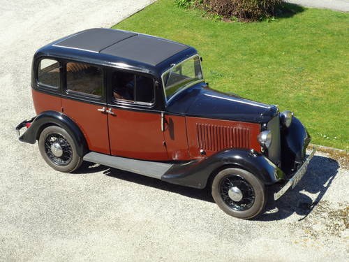 1934 Vauxhall 12hp Light Six ASY For Sale