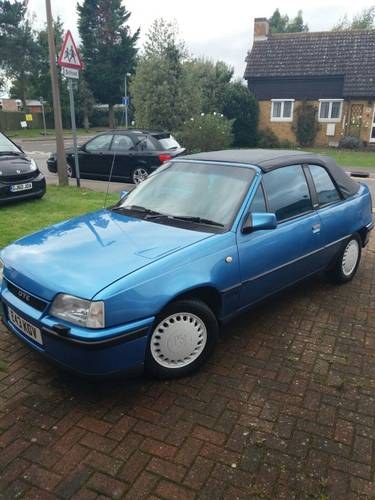Vauxhall Astra GTE Convertible 1988 For Sale by Auction