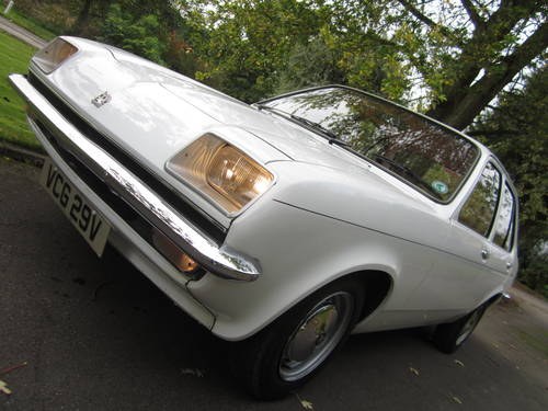 1979 VAUXHALL CHEVETTE L *LADY OWNER 33 YRS & 21K MILES ONLY In vendita