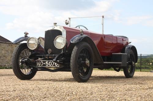 1921 Vauxhall 30-98 E-type Velox matching mechanical numbers For Sale