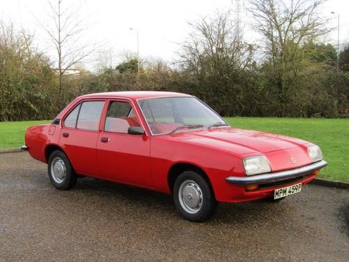 1976 Vauxhall Cavalier 1.6 L At ACA 27th January 2018 For Sale