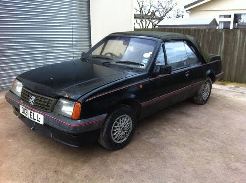 1986 Vauxhall Cavalier Convertible For Sale