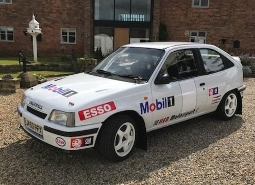 **MARCH AUCTION** 1991 Vauxhall Astra GTE Rally Car For Sale by Auction