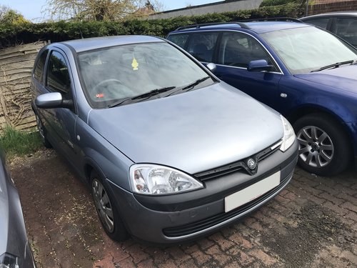 Automatic Vauxhall Corsa Elegance 16v 1.4  3dr 2003 Plate For Sale