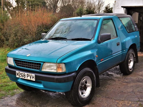 1994 RARE MK1 Vauxhall, FRONTERA, Sport Becoming Classi For Sale