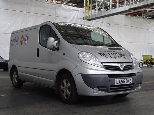 2014 Vauxhall Vivaro Panel Van For Sale by Auction