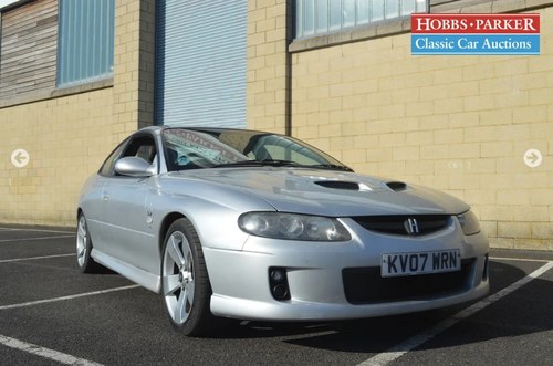 2007 Vauxhall Monaro V8 For Sale by Auction