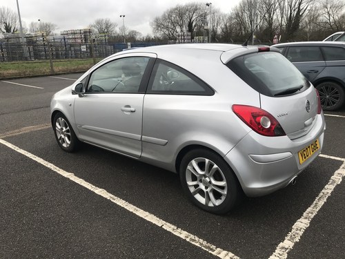 2007 Vauxhall, CORSA, Silver, Hatchback, Manual, 1.2L Petro For Sale