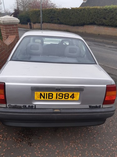 1989 Vauxhall Carlton Collector’s Car For Sale