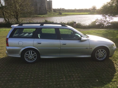 2001 Vauxhall Vectra Sri 2.6 v6 Estate with low mileage SOLD