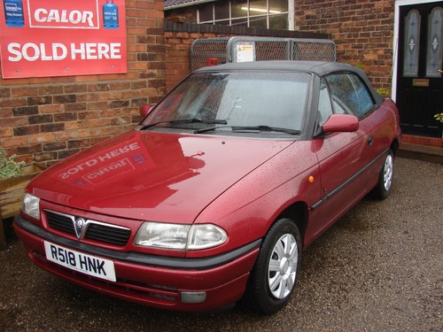 1998 Vauxhall Astra SOFT TOP AUTO LEATHER SEATS RARE In vendita