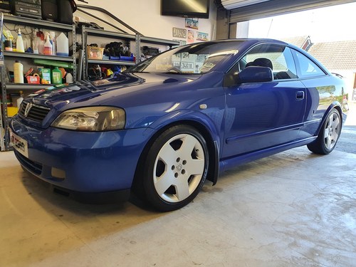 2001 Vauxhall Astra Coupe Turbo low mileage For Sale