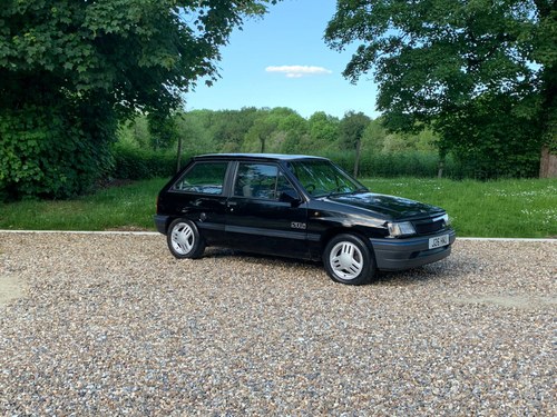 1992 Black Vauxhall Nova SRI with MOT SOLD