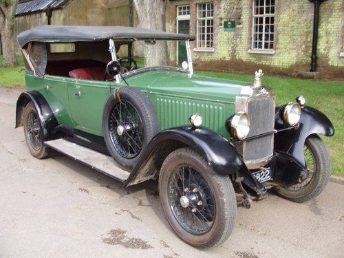 1927 Vauxhall R-type 20/60 tourer For Sale